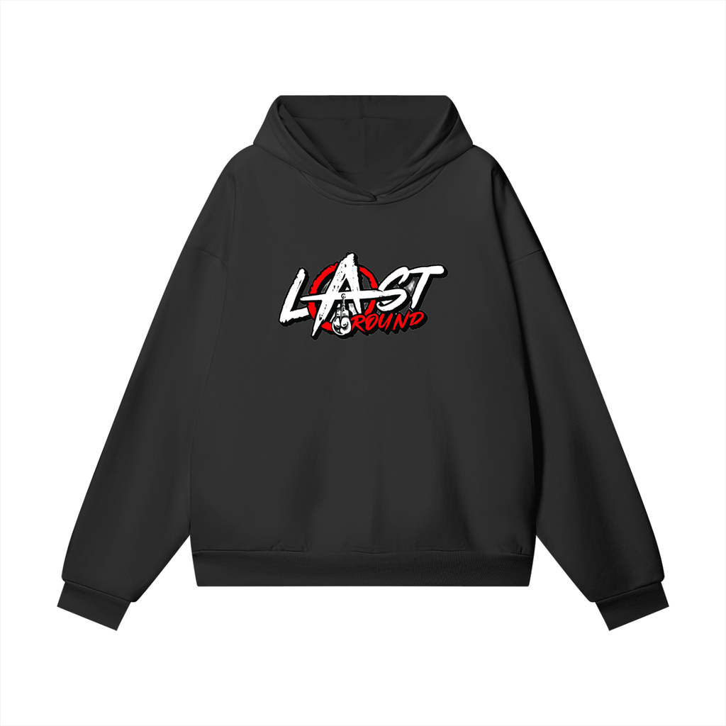 Skull-Heavyweight Hidden Pocket Fleece Hoodie
