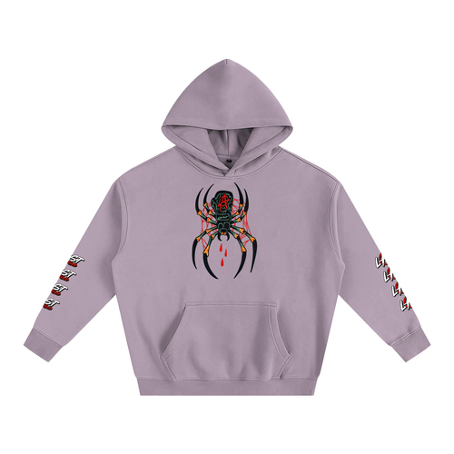 Spider Front Fleeced Hoodie